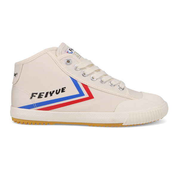 FE MID Height 1920 Ivory Canvas Feiyue Shoes