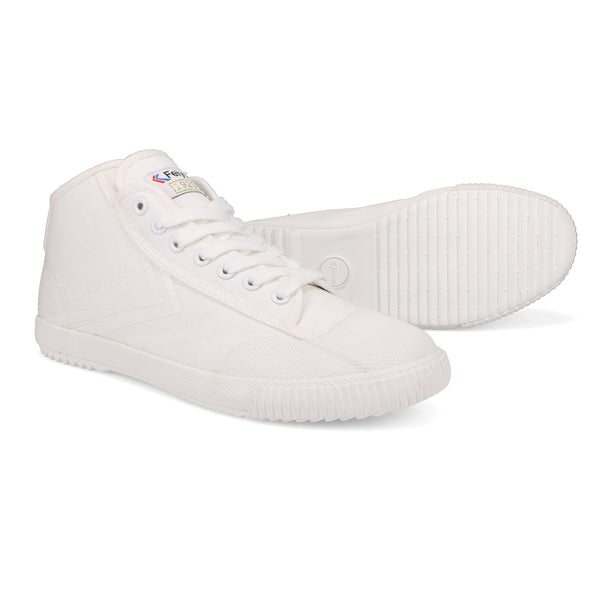 FE MID Height 1920 Off White Canvas Feiyue Shoes
