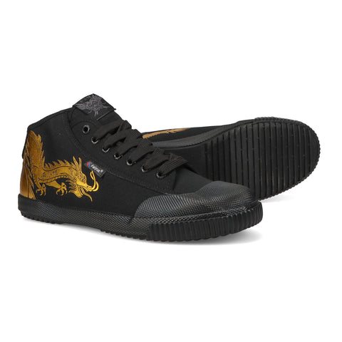 black bruce lee shoes
