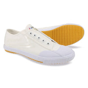 white slip on feiyue