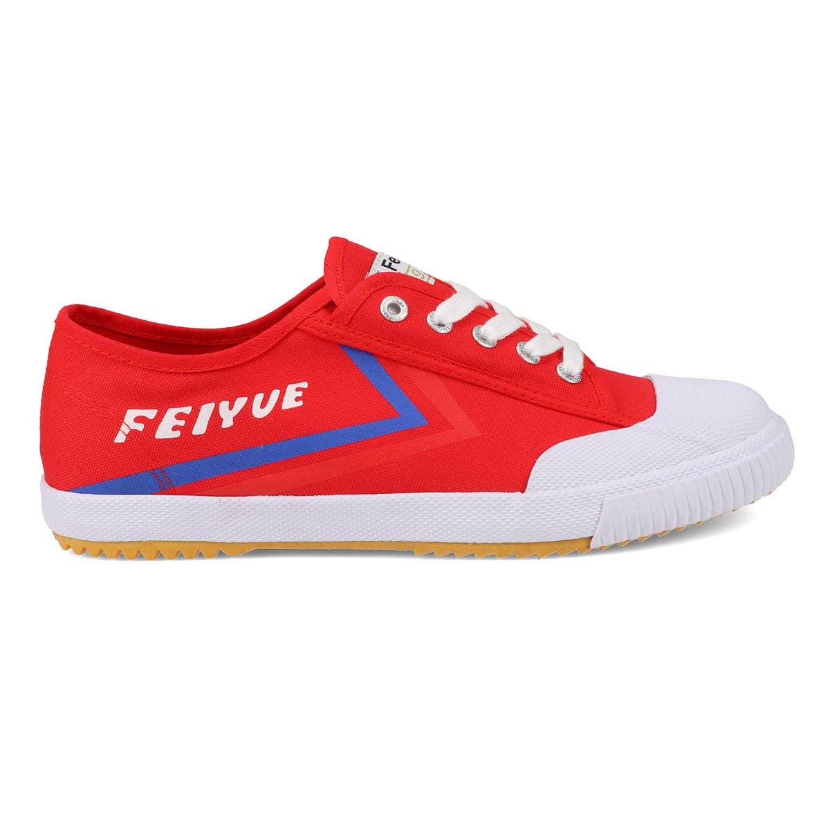  Feiyue Unisex Training Men's Martial Arts Shoes, Ivory Blue  Red, 7 US