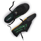 black green martial arts shoes