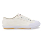 white slip on shoes